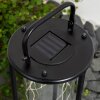 Aracaju Solarleuchte LED Schwarz, 1-flammig