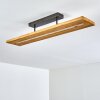 Adak Deckenleuchte LED Grau, 1-flammig