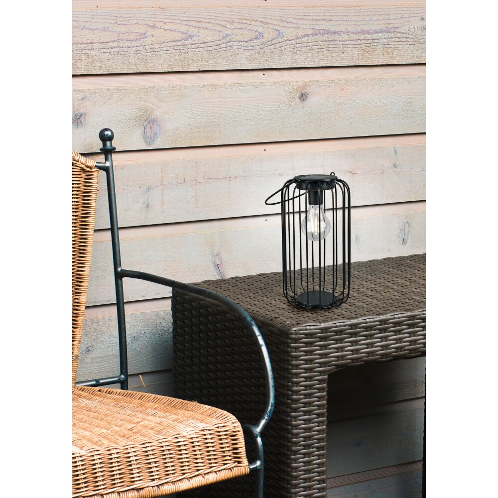 Reality Cotoca Solar-Außentischleuchte LED Schwarz, 1-flammig main product photo