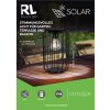 Reality Cotoca Solar-Außentischleuchte LED Schwarz, 1-flammig