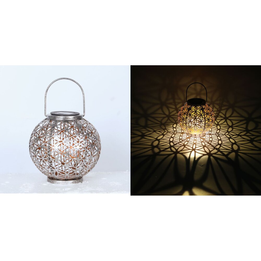 Globo Sun Solarleuchte LED Silber, 1-flammig main product photo
