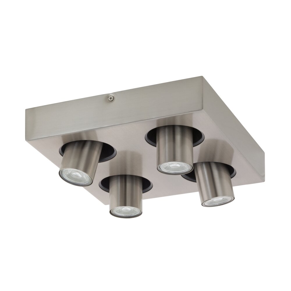 Eglo ROBLEDO Spot Nickel-Matt, 4-flammig main product photo