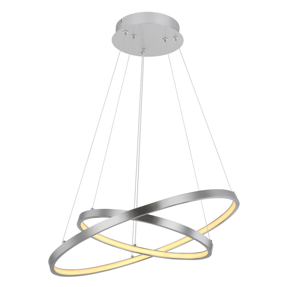 Globo RALPH Hängeleuchte LED Nickel-Matt, 1-flammig main product photo