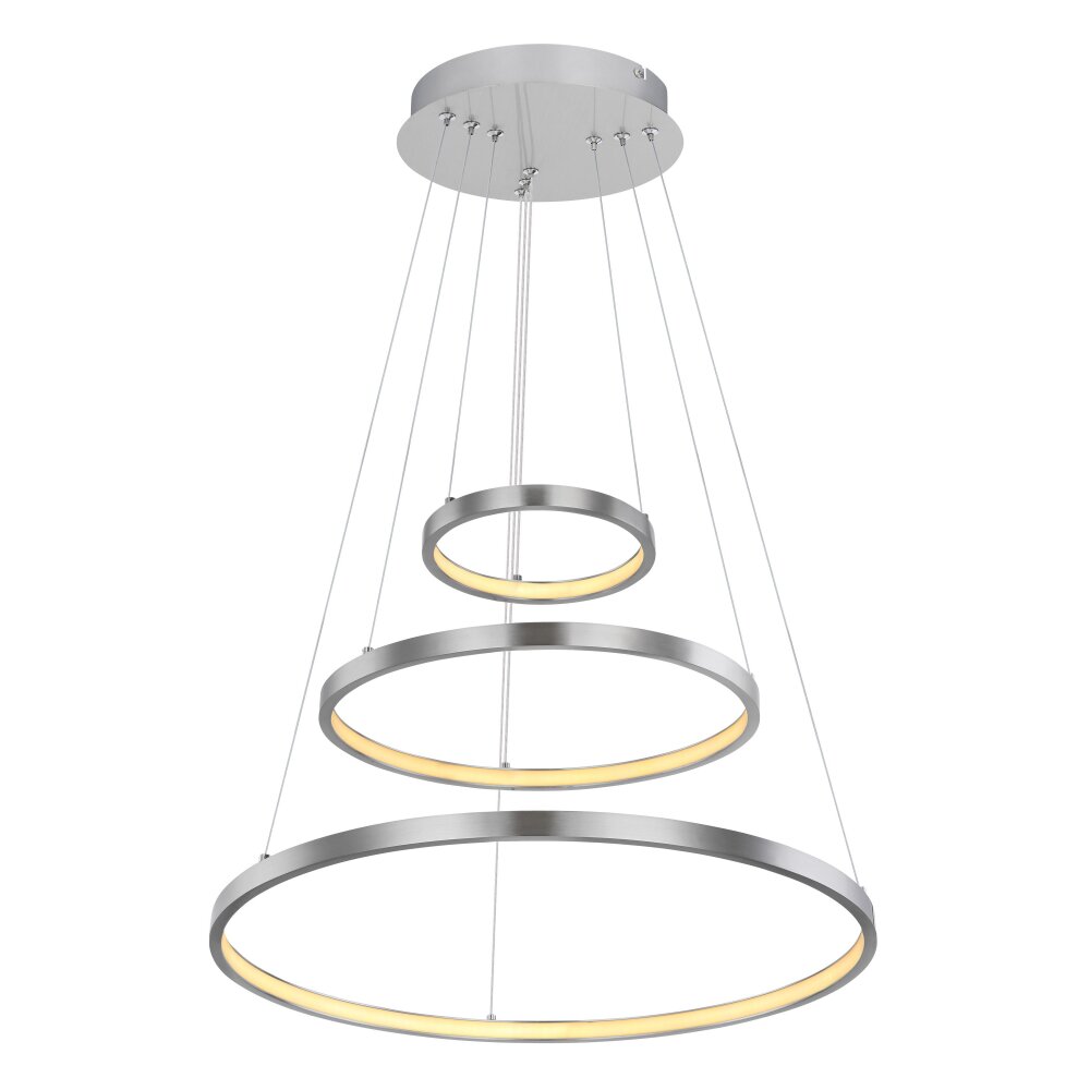 Globo RALPH Hängeleuchte LED Nickel-Matt, 1-flammig main product photo