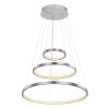 Globo RALPH Hängeleuchte LED Nickel-Matt, 1-flammig