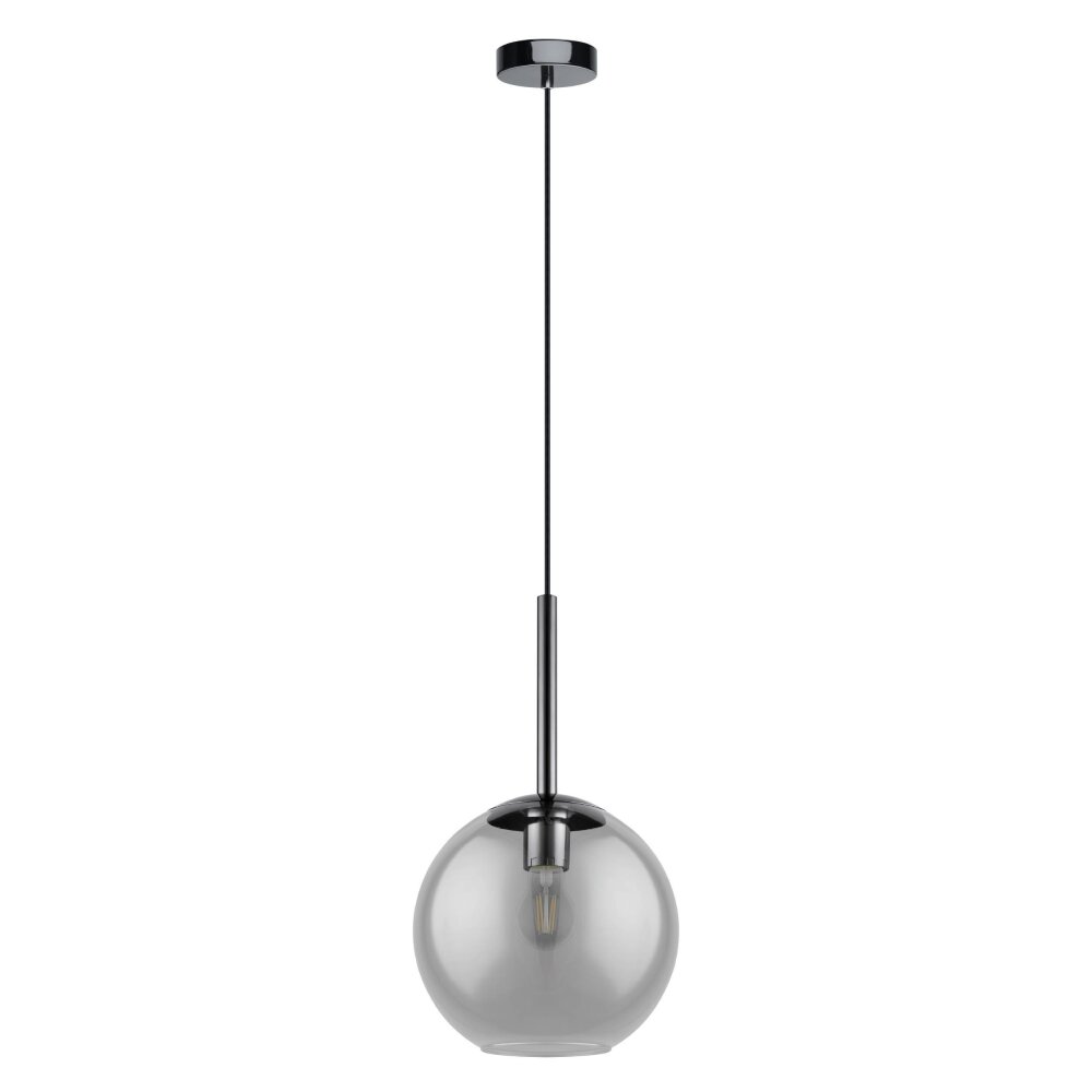 Eglo Leuchten TINDARI Hängeleuchte Nickel-Matt, 1-flammig main product photo
