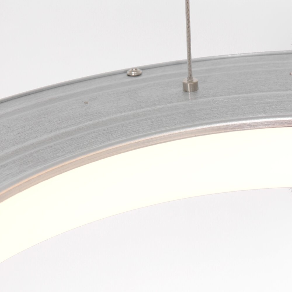 Steinhauer Ringlede Pendelleuchte Schwarz, 1-flammig