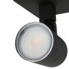 Steinhauer Points noirs Deckenleuchte LED Schwarz, 2-flammig