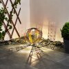 Wasalea Solar-Kugelleuchte LED Bronze, Schwarz, Silber, 1-flammig Wasalea Solar-Kugelleuchte LED Bronze, Schwarz, Silber, 1-flammig