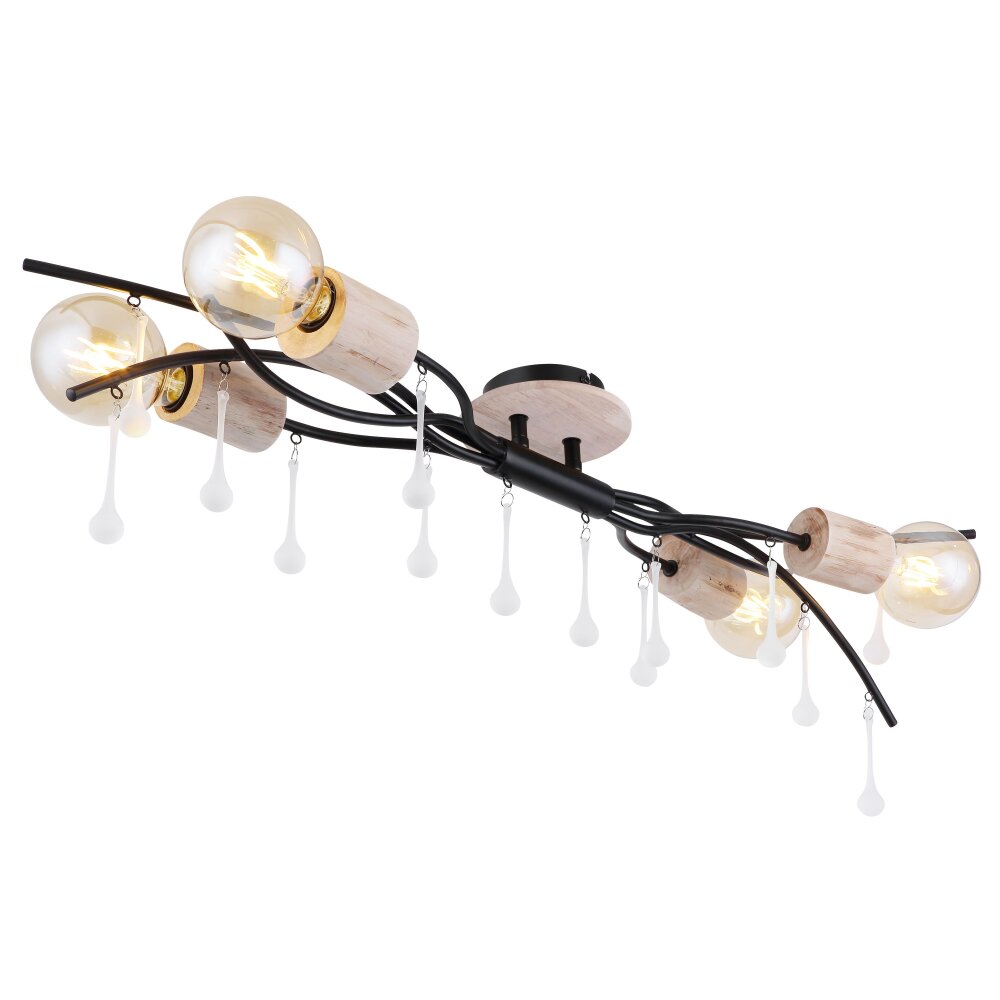Globo NOLE Deckenleuchte Weiß, 4-flammig main product photo