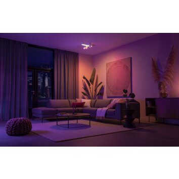 Philips HUE Centris Deckenleuchte LED Weiß, 3-flammig, Farbwechsler