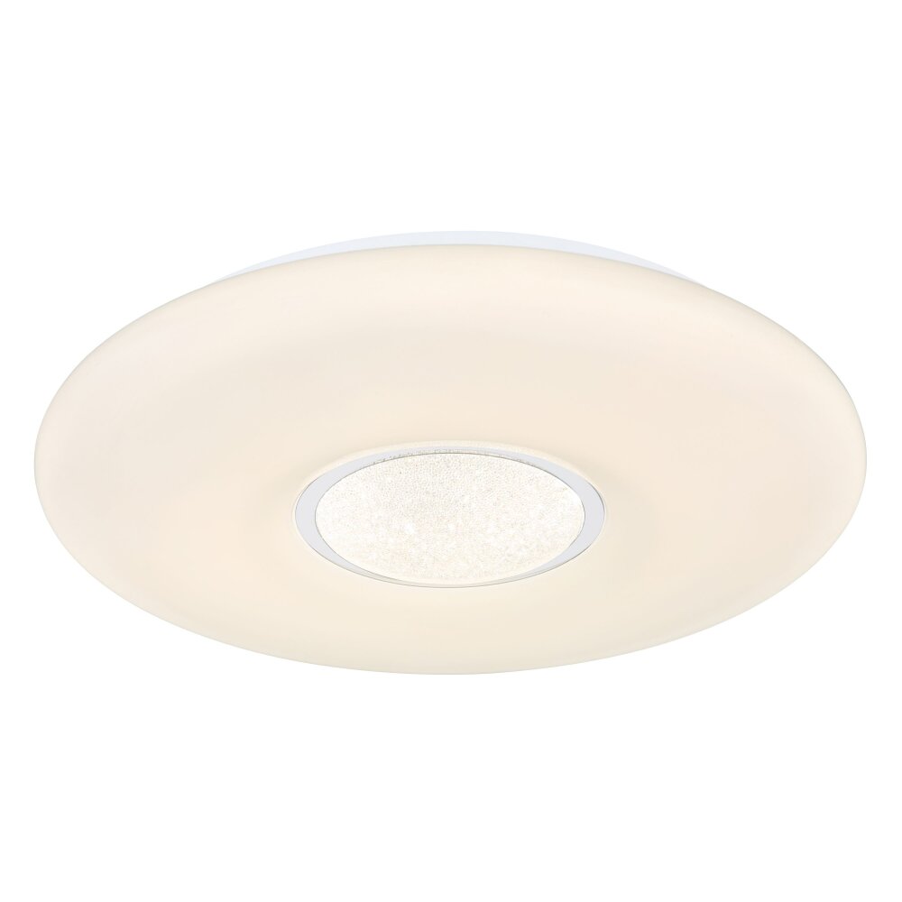 Globo SULLY Deckenleuchte LED Weiß, 1-flammig, Fernbedienung, Farbwechsler main product photo