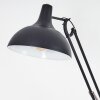 Hallsta Bogenlampe Chrom, Schwarz, 1-flammig