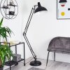 Hallsta Bogenlampe Chrom, Schwarz, 1-flammig