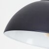 Hallsta Bogenlampe Chrom, Schwarz, 1-flammig