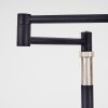 Norrlida Stehleuchte LED Chrom, Schwarz, 1-flammig
