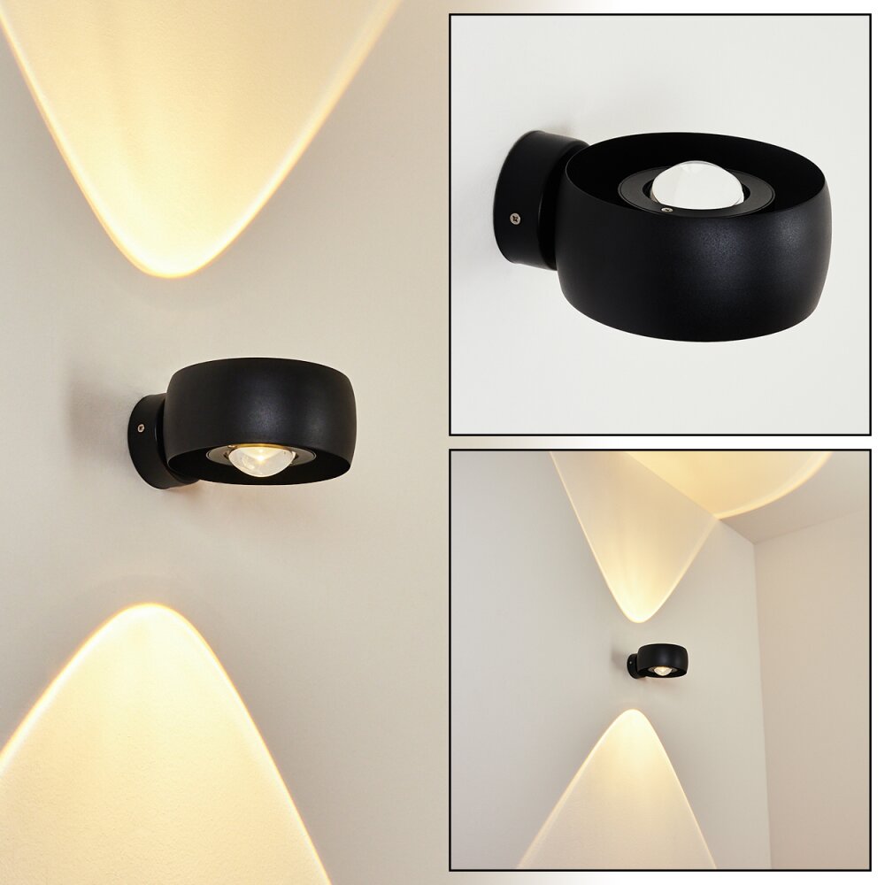 Andersro Außenwandleuchte LED Schwarz, 2-flammig main product photo