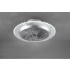 Reality Narvik Ventilator LED Chrom, 1-flammig, Fernbedienung