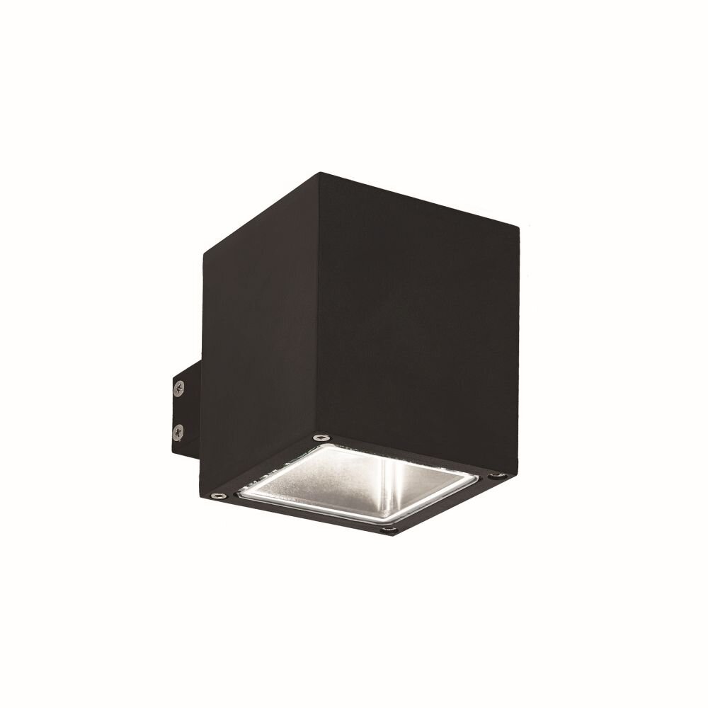 Ideal Lux SNIF Aussenwandleuchte Schwarz, 1-flammig main product photo