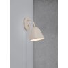 Nordlux FLEUR Wandleuchte Beige, 1-flammig