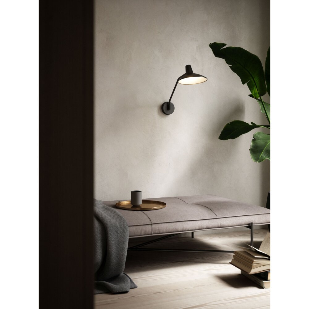 Design For The People by Nordlux DARCI Wandleuchte Schwarz, 1-flammig main product photo