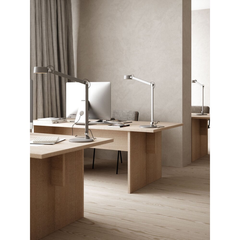 Design For The People by Nordlux NOBU Tischleuchte LED Grau, 1-flammig main product photo