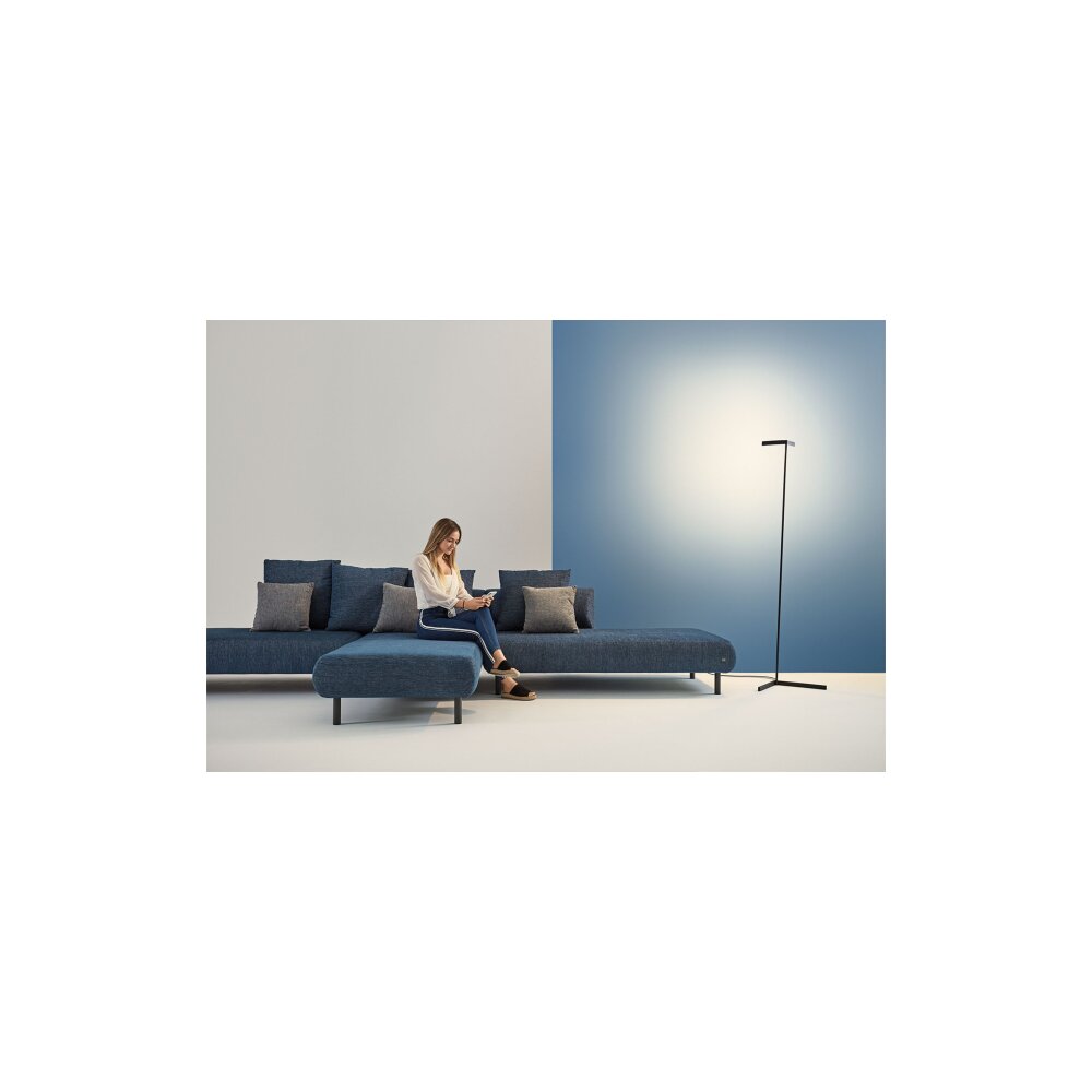 Mantra VECTOR Stehleuchte LED Holz hell, 1-flammig main product photo