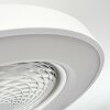 Penon Deckenventilator LED Weiß, 1-flammig, Fernbedienung