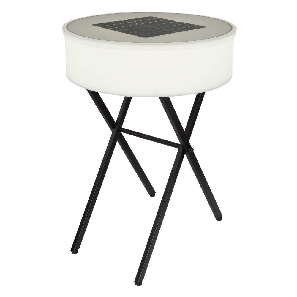 Globo Solarleuchte LED Schwarz, 10-flammig, Fernbedienung, Farbwechsler main product photo