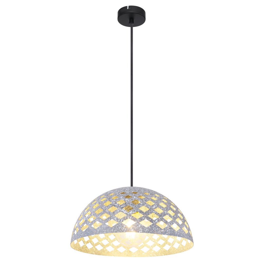 Globo HOLLIE Hängeleuchte Schwarz, 1-flammig main product photo