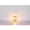 Globo CANDELA Sockelleuchte Holz dunkel, 1-flammig