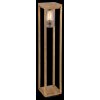 Globo CANDELA Sockelleuchte Holz dunkel, 1-flammig