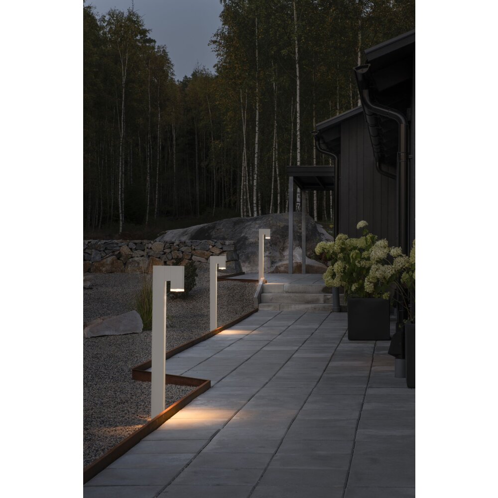 Konstsmide Antare Wegeleuchte Weiß, 1-flammig main product photo