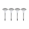 Eglo SHINE 4er Set Solar-Wegeleuchte, 4-flammig