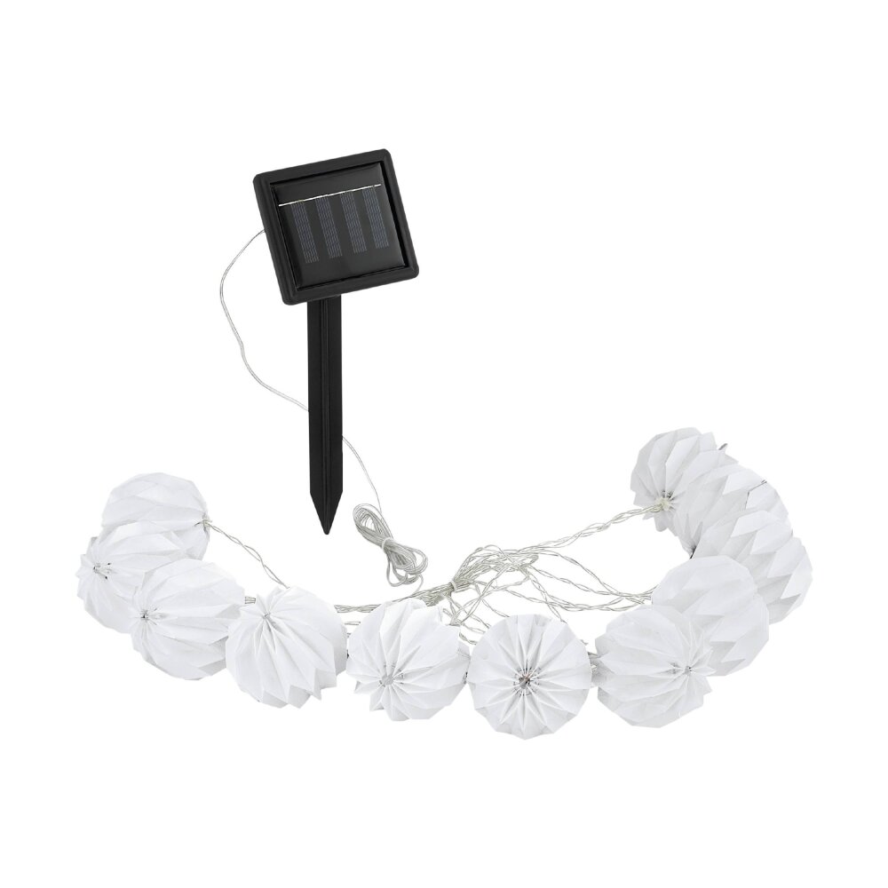 Eglo BALL Solar-Lichterkette LED Weiß, 10-flammig main product photo