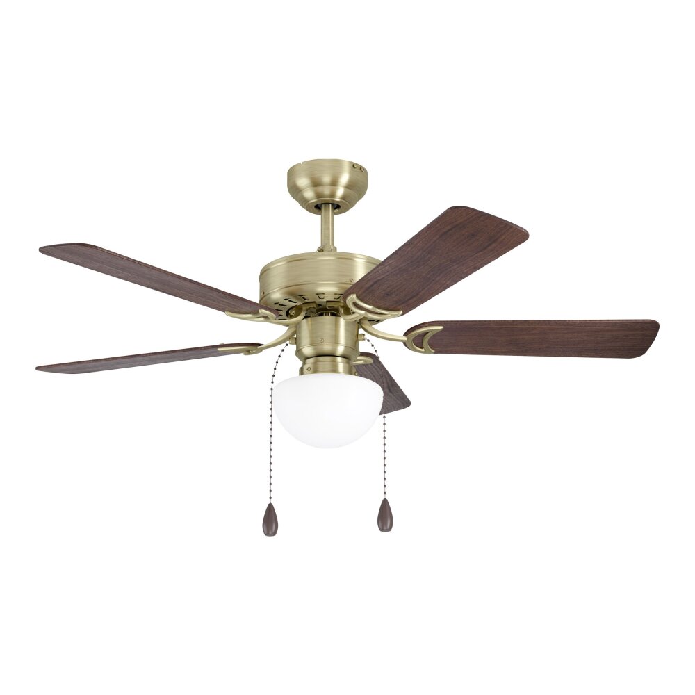 Eglo CADIZ Deckenventilator Altmessing, 1-flammig main product photo