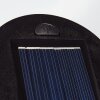 Mesan Solarleuchte LED Rostfarben, Schwarz, 2-flammig