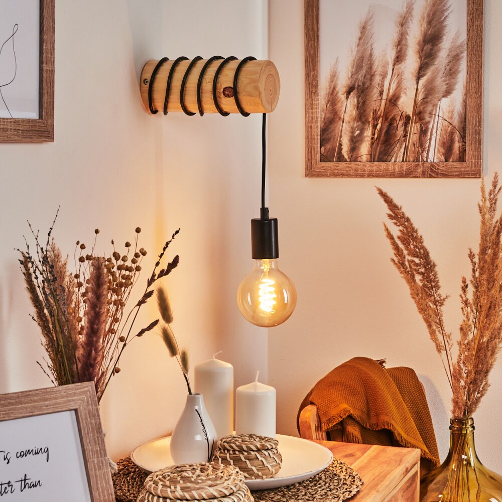 Canedo Wandleuchte Braun, 1-flammig main product photo