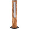 Brilliant Odun Tischleuchte LED Holz hell, Schwarz, 1-flammig