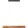 Brilliant Odun Pendelleuchte LED Holz hell, Schwarz, 1-flammig