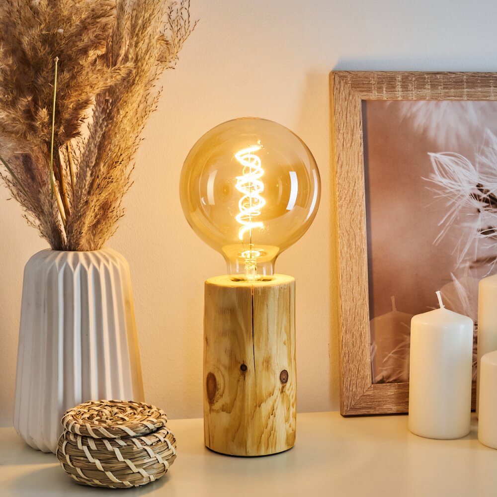 Canedo Tischleuchte Braun, 1-flammig main product photo