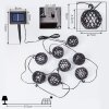 Torpo Solar-Lichterkette LED Schwarz, Weiß, 96-flammig