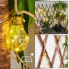 Trygsland Solar-Lichterkette LED Gold, Klar, 10-flammig