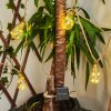 Trygsland Solar-Lichterkette LED Gold, Klar, 10-flammig