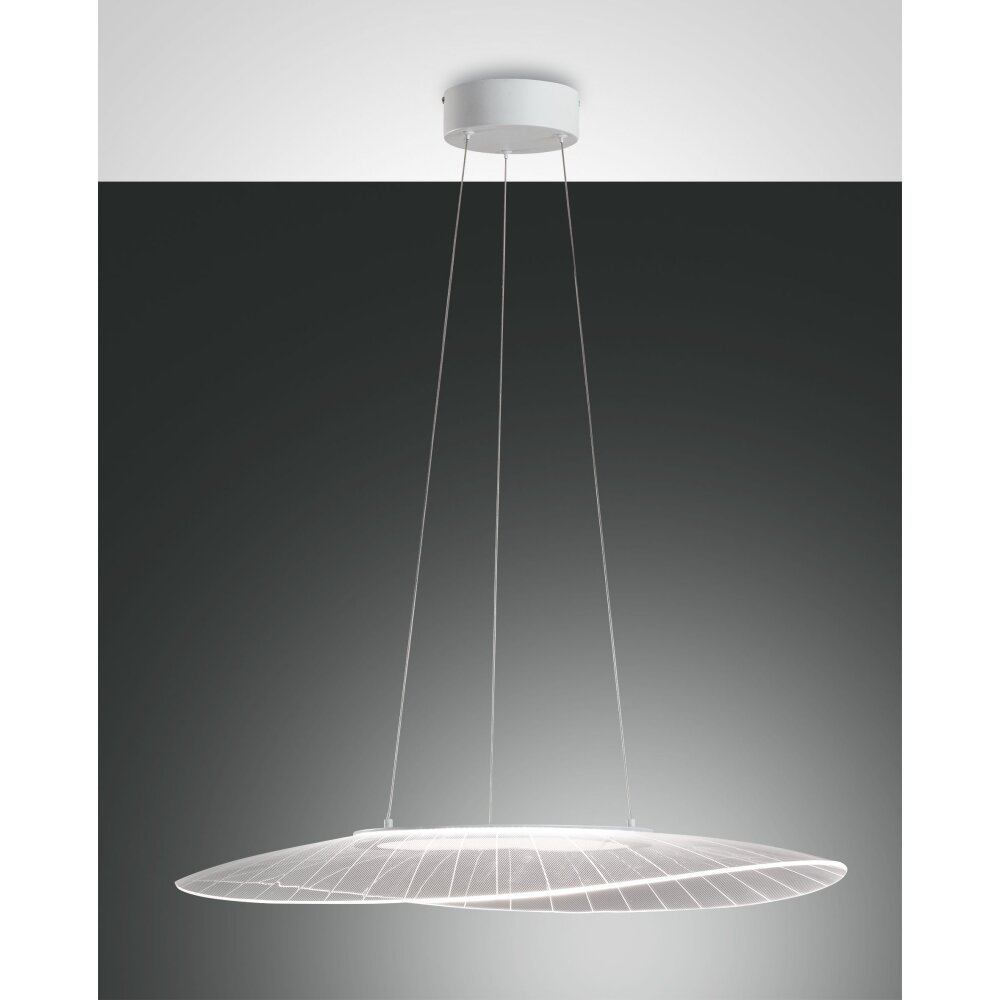 Fabas Luce Vela Pendelleuchte LED Weiß, 1-flammig main product photo