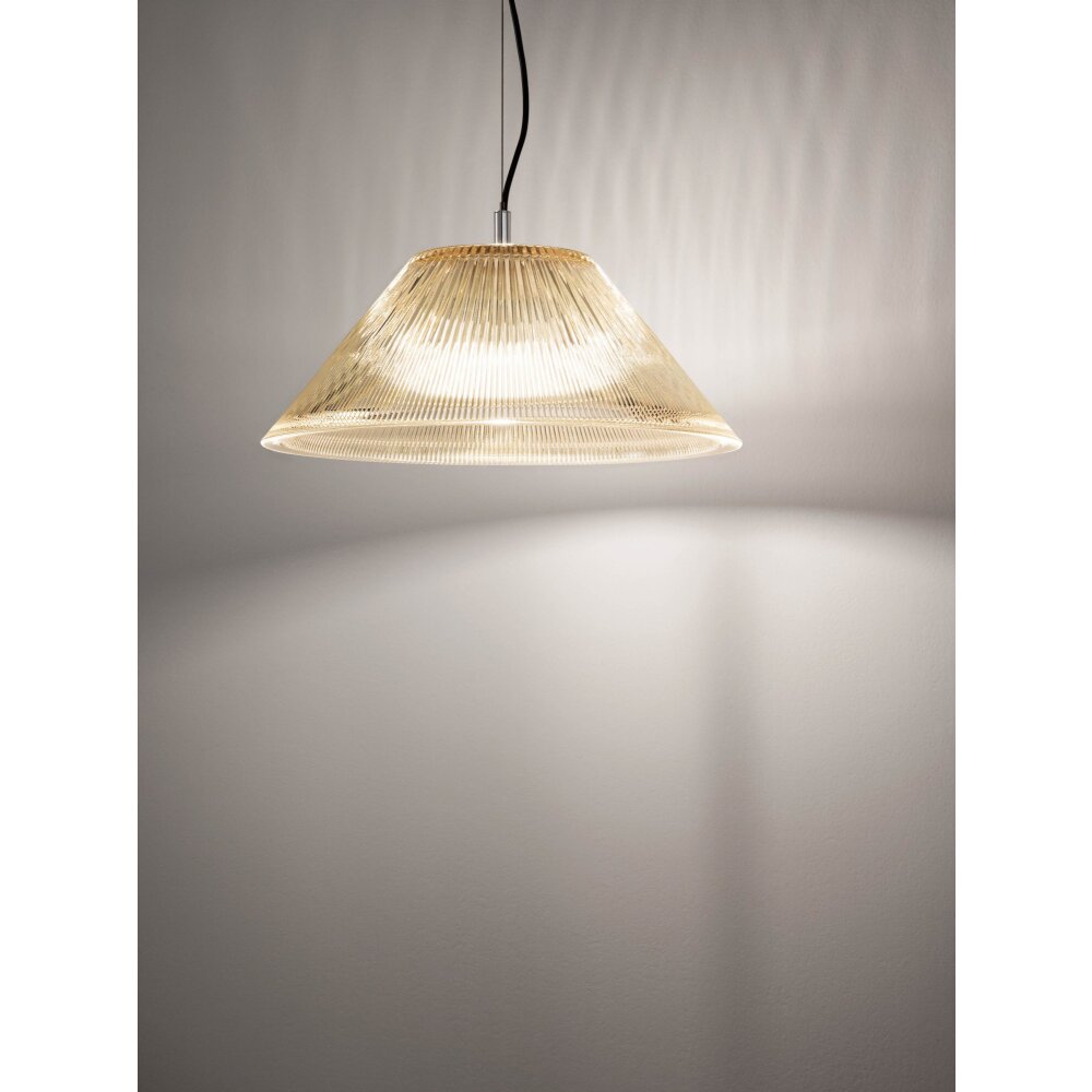 Fabas Luce Salento Pendelleuchte Schwarz, 1-flammig main product photo