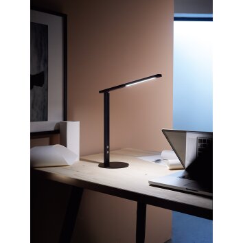 Fabas Luce Ideal Tischleuchte LED Schwarz, 1-flammig