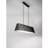 Fabas Luce Allegra Pendelleuchte Schwarz, 2-flammig