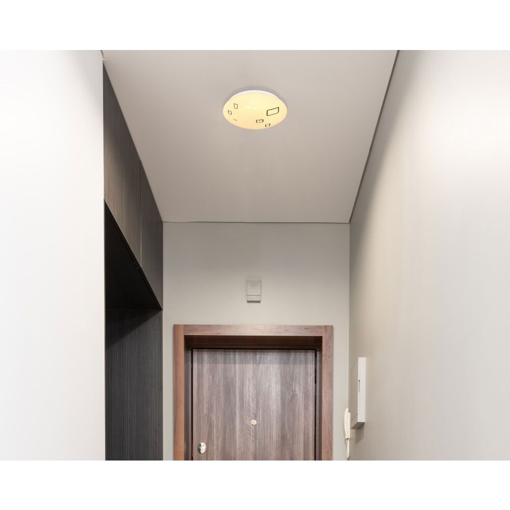 Globo LAVA Deckenleuchte LED Weiß, 1-flammig main product photo