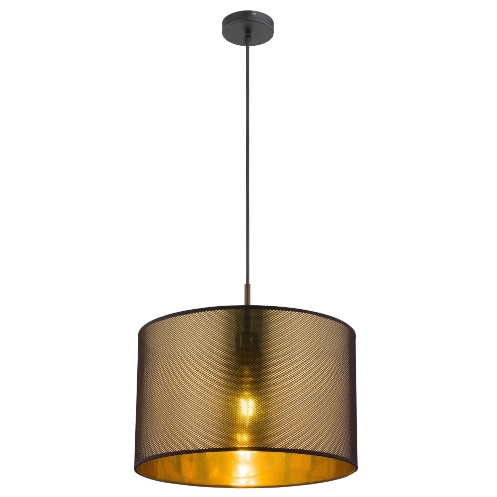 Globo NUGGY Hängeleuchte Schwarz, 1-flammig main product photo